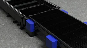 laser shuttle tables hydraulic